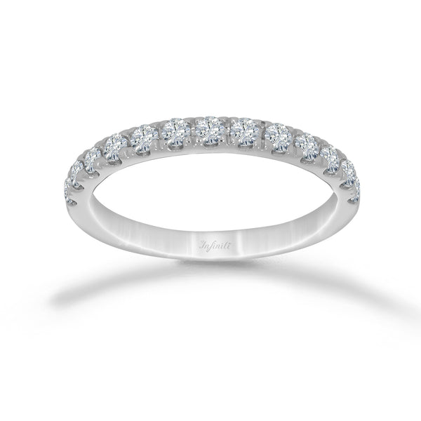 Churumbela Oro Blanco 14k - Diamantes Laboratorio de 0.52 ctw