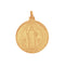 Medalla Oro 10k - San Benito de 2.4 cm Diámetro