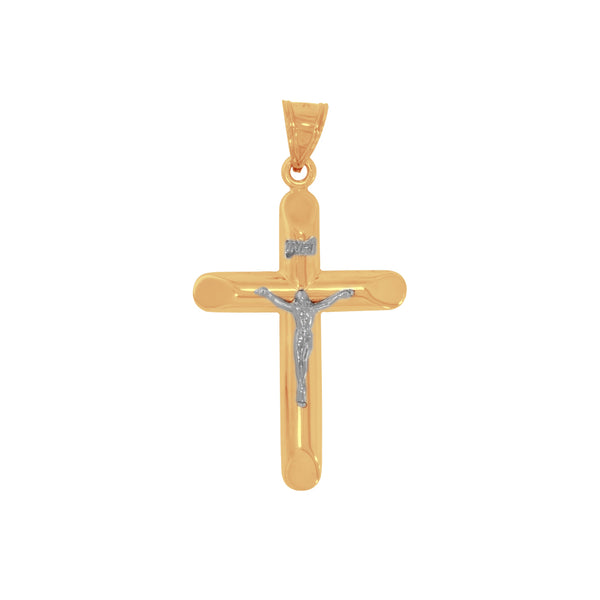 Cruz con Cristo 5.5 cm - Oro 10k
