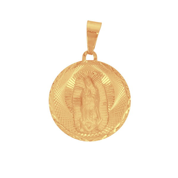 Medalla Oro 10k - Virgen de Guadalupe