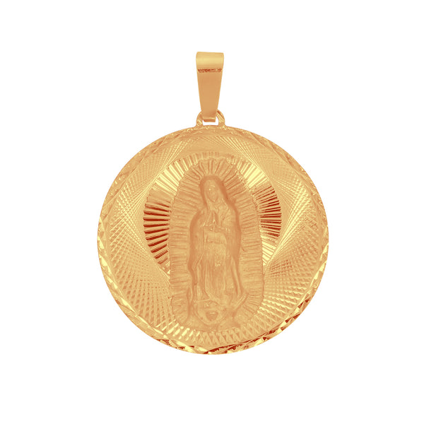 Medalla Oro 10k - Virgen de Guadalupe