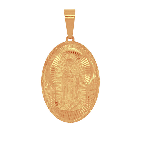 Medalla Oro 10k - Virgen de Guadalupe