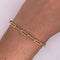 Pulsera Oro 14k - Estilo Clip de 19 cm Larga