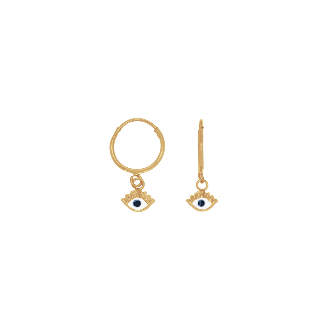 Piercing Oro 10k - Ojo Colgante