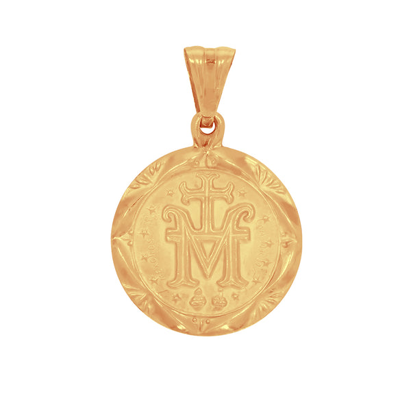 Medalla ORO LAMINADO 10k - Medalla Milagrosa