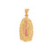 Dije Oro 10k - Virgen Guadalupe de 3.8 cm Alto