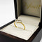 Anillo Corazón Oro 10k con Zirconias