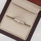 Anillo Solitario Oro Blanco 14k, Diamante de 15 Puntos - Infiniti Joyas