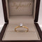 Anillo Solitario Oro 14k, Diamante de 25 Puntos