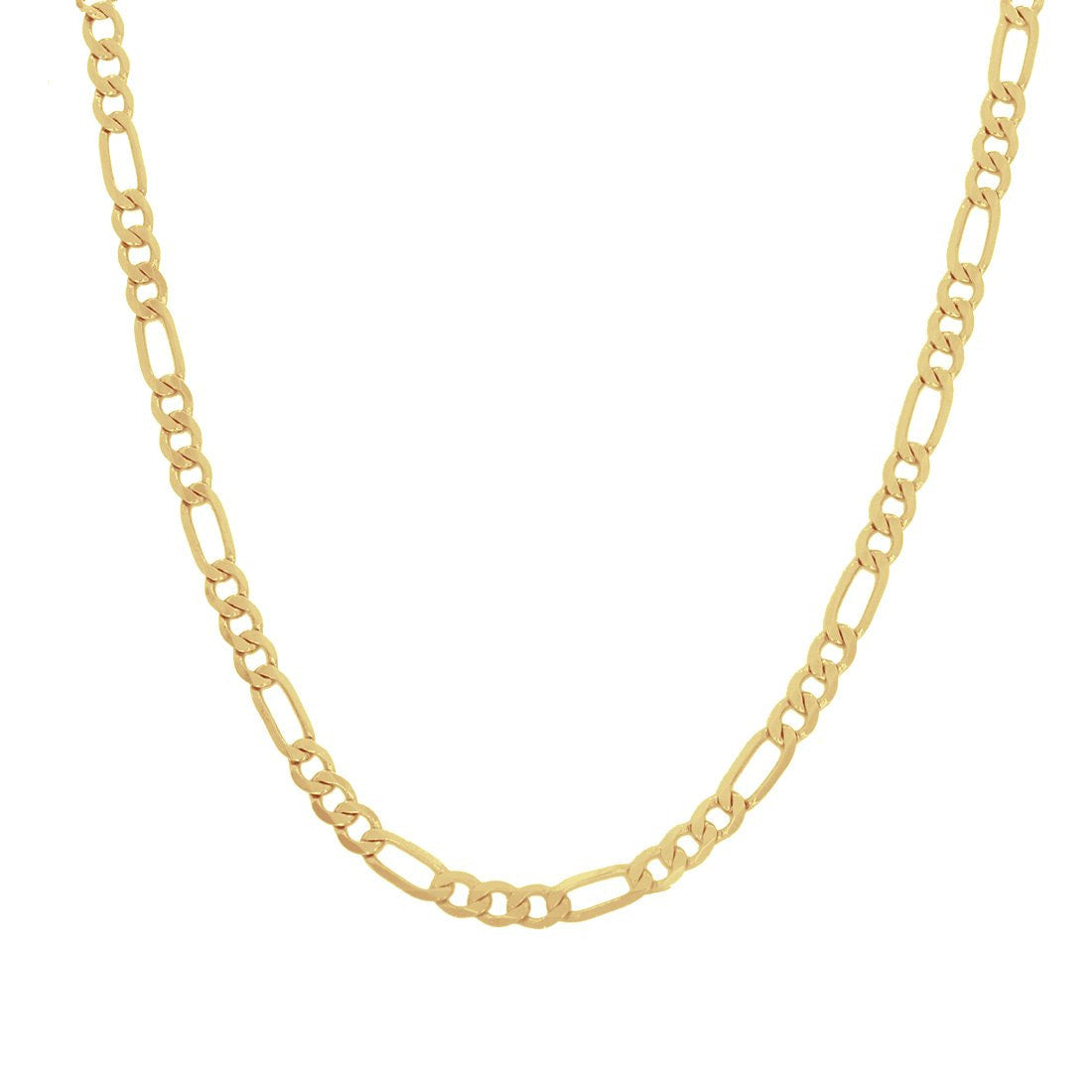 Cadena Cartier 65 cm, Ancho 4 mm, Oro 14k - Infiniti Joyas