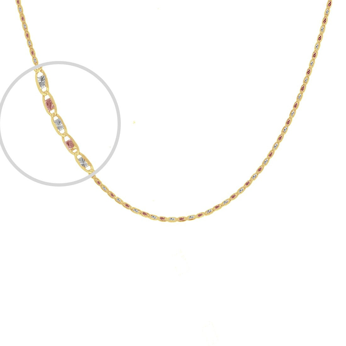 Cadena Oro Florentino 10k Espejo 45 cm, Ancho 1.2 mm - Infiniti Joyas