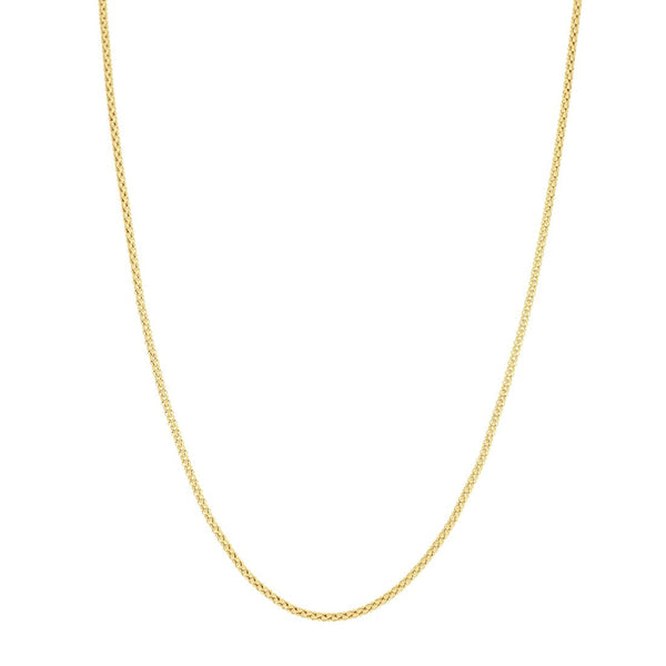 Cadena Oro 14k Cola de Ratón de 55 cm, Ancho 1.5 mm - Infiniti Joyas