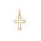 Cruz Oro 10k - Cruz Gótica 3 cm