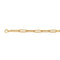 Pulsera Oro 14k - Estilo Clip de 20 cm Larga