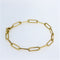 Pulsera Oro 14k - Estilo Clip de 20 cm Larga
