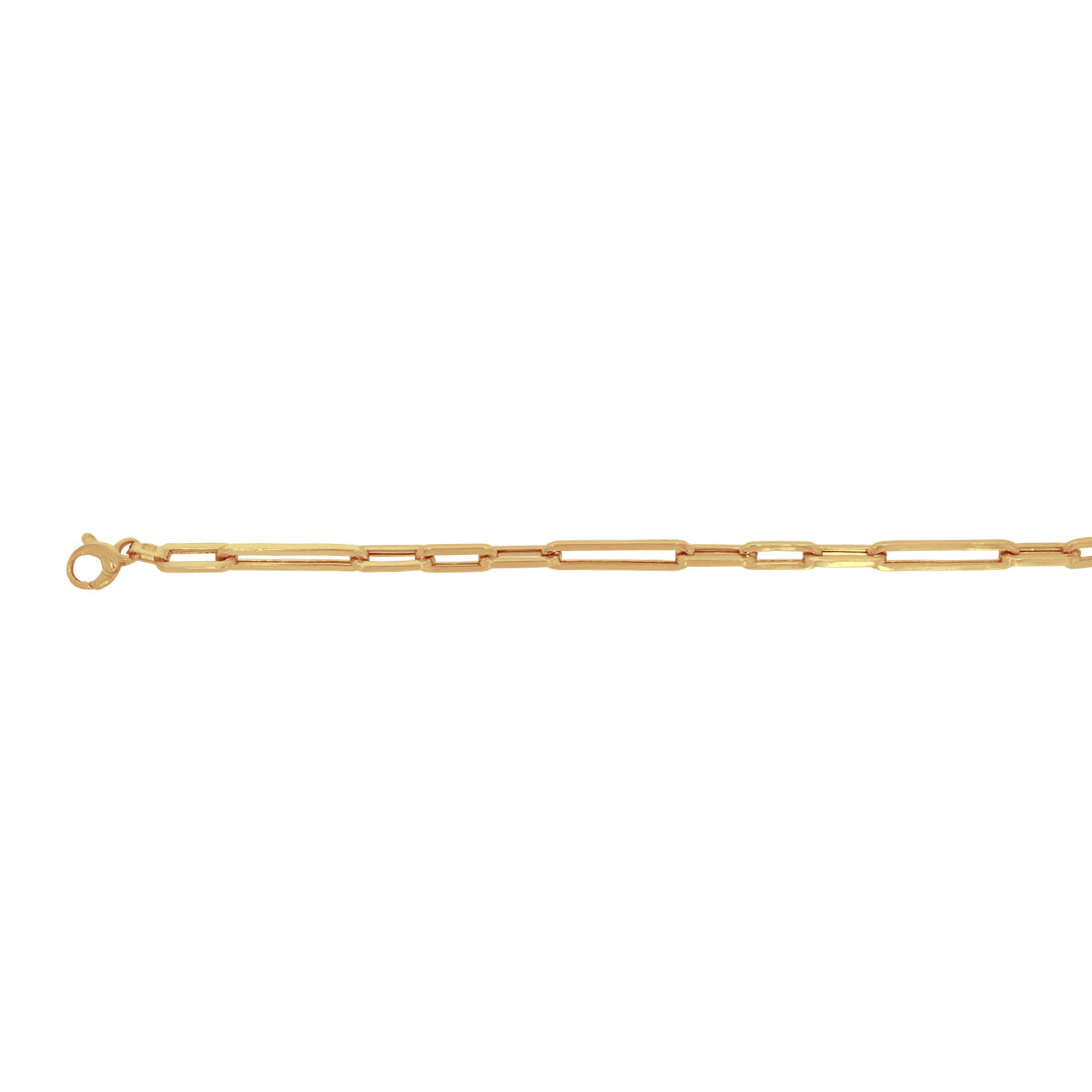 Pulsera Oro 10k - Estilo Clip de 19 cm Larga