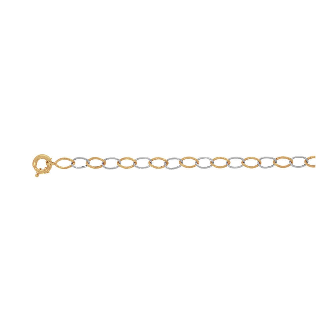 Pulsera Oro Combinado 10k
