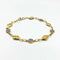 Pulsera Oro Combinado 10k