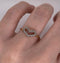 Anillo Corazón Oro 10k con Zirconias