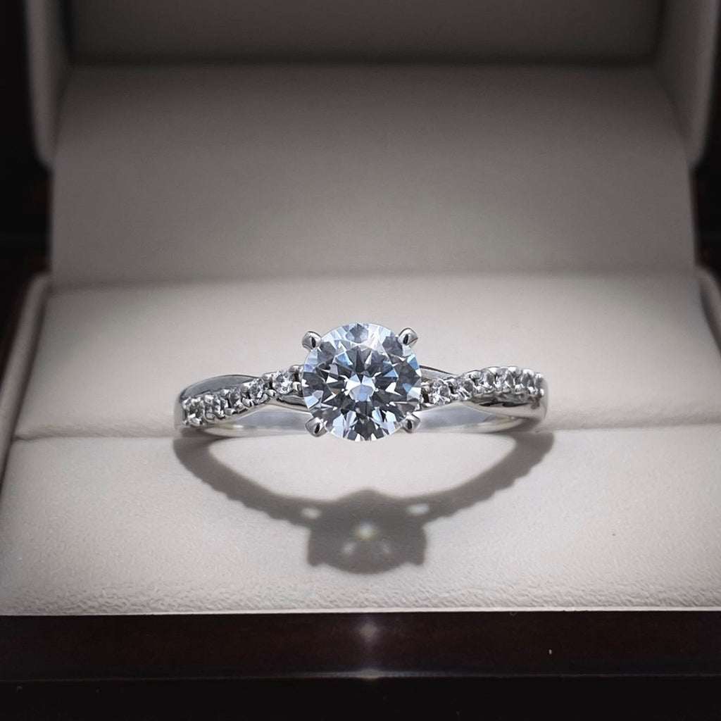 Anillos de Compromiso de Zirconia