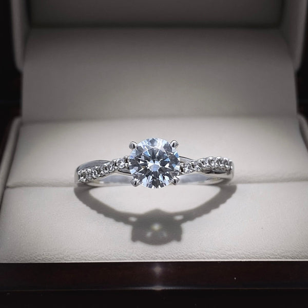 Anillos de Compromiso de Zirconia