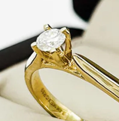 Anillo de Compromiso Moissanita