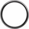 Argolla Tungsteno - Satinado 5 mm con Confort Fit