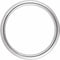 Argolla Tungsteno - Lisa 5 mm con Confort Fit