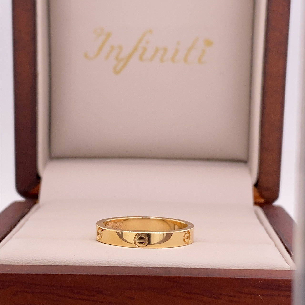 Anillo Oro 14k - Estilo Cartie Clásico 3 mm