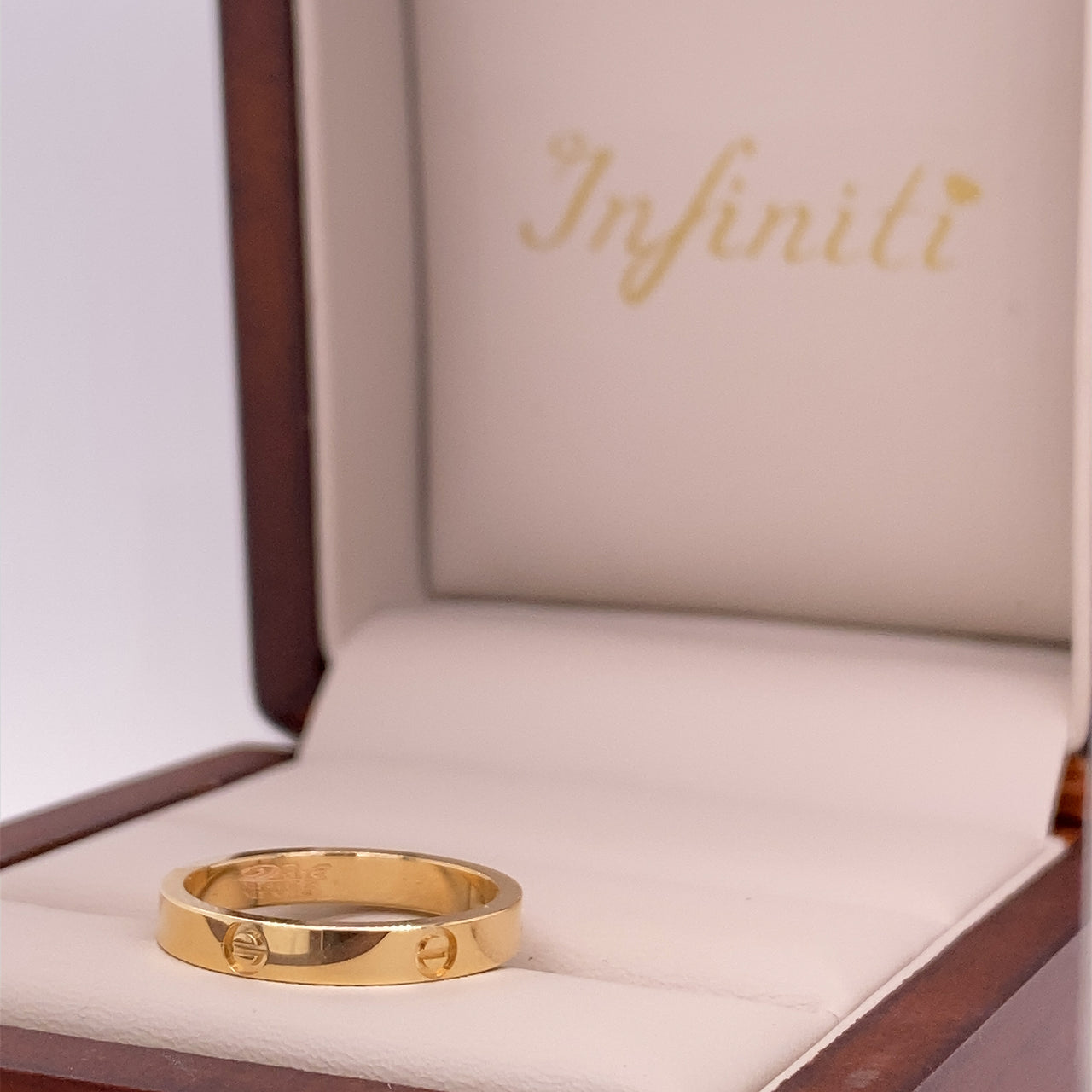 Anillo Oro 14k - Estilo Cartie Clásico 3 mm