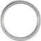 Argolla Titanio - Lisa 6 mm con Confort fit