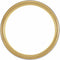 Argolla Tungsteno - Bicolor 6 mm con Confort Fit