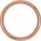 Argolla Tungsteno - Biselado 6 mm con Confort Fit
