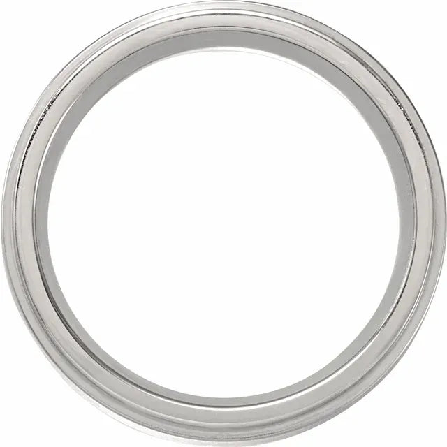 Argolla Titanio - Escalonado 5 mm con Confort fit