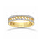 Churumbela Oro 10k con Zirconias 1 mm