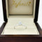 Anillo Oro Blanco 10k - Solitario con Zirconia de 4 mm