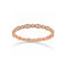 Churumbela Oro Rosa 14k - Eternity Zirconias de 0.5 mm