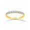Churumbela Oro 14k - Pavé con Zirconias 2 mm