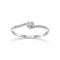 Anillo Oro Blanco 10k - Zirconia 2.25 mm