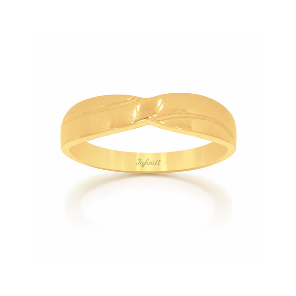 Argolla Oro 10k - Infinito 5 mm