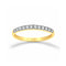 Churumbela Oro 10k - Pavé con Zirconias 2 mm