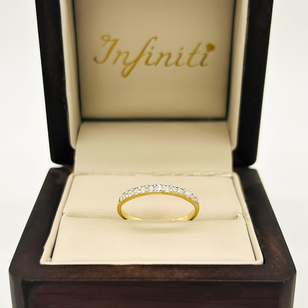 Churumbela Oro 10k - Pavé con Zirconias 2 mm