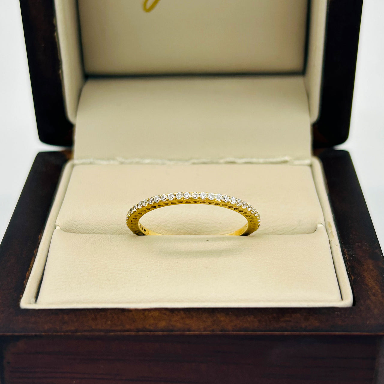 Churumbela Oro 10k - Zirconias 1.00 mm Diámetro