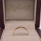 Anillo Oro 14k- Pavé Diamante Natural 0.22 CTW