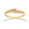 Anillo Oro 14k - Pavé Diamante Princess 28 Puntos Totales