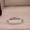 Anillo Oro Blanco 14k - Diamante Natural de 0.07 CT