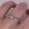 Churumbela Oro Blanco 14k - Diamantes Naturales 0.10 CTW