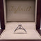 Anillo Oro Blanco 14k - Diamante Natural 0.10 CTW