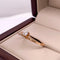 Anillo Oro Rosa 14k - Diamante Natural de 0.05 CT