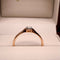 Anillo Oro Rosa 14k - Diamante Natural de 0.05 CT